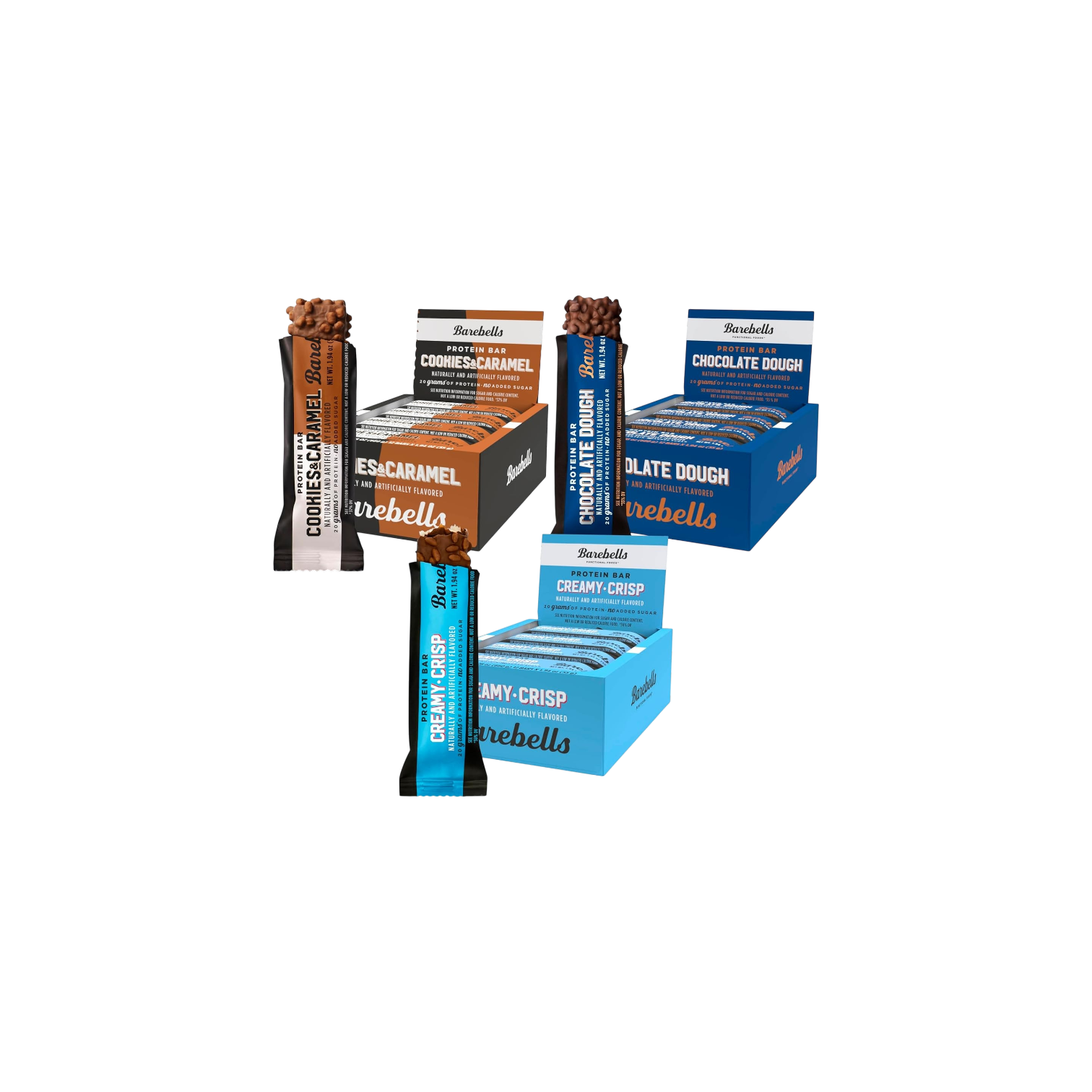 36 Total Bars, High Protein Snack by Barebells