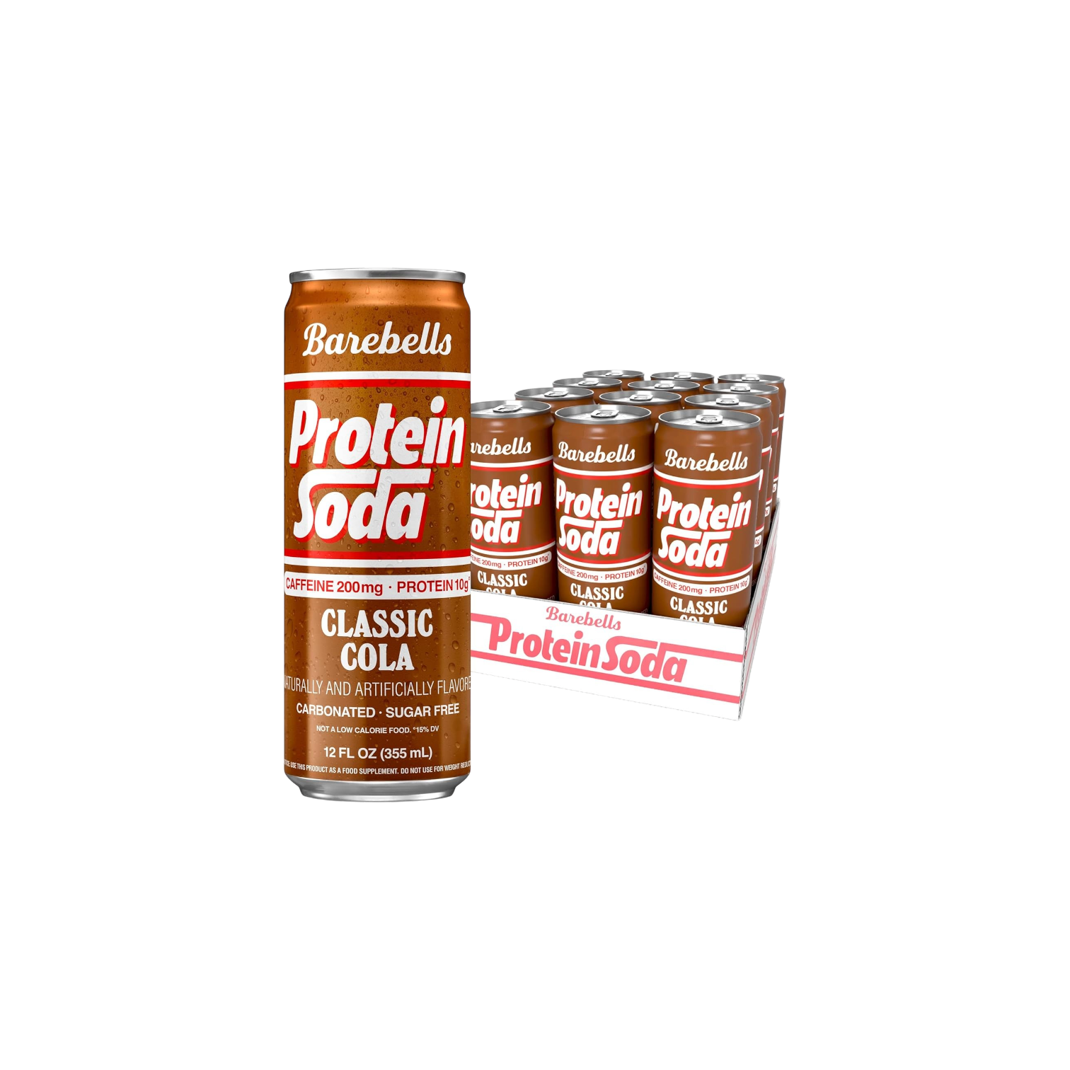 Barebells Protein Soda Classic Cola, Sugar Free